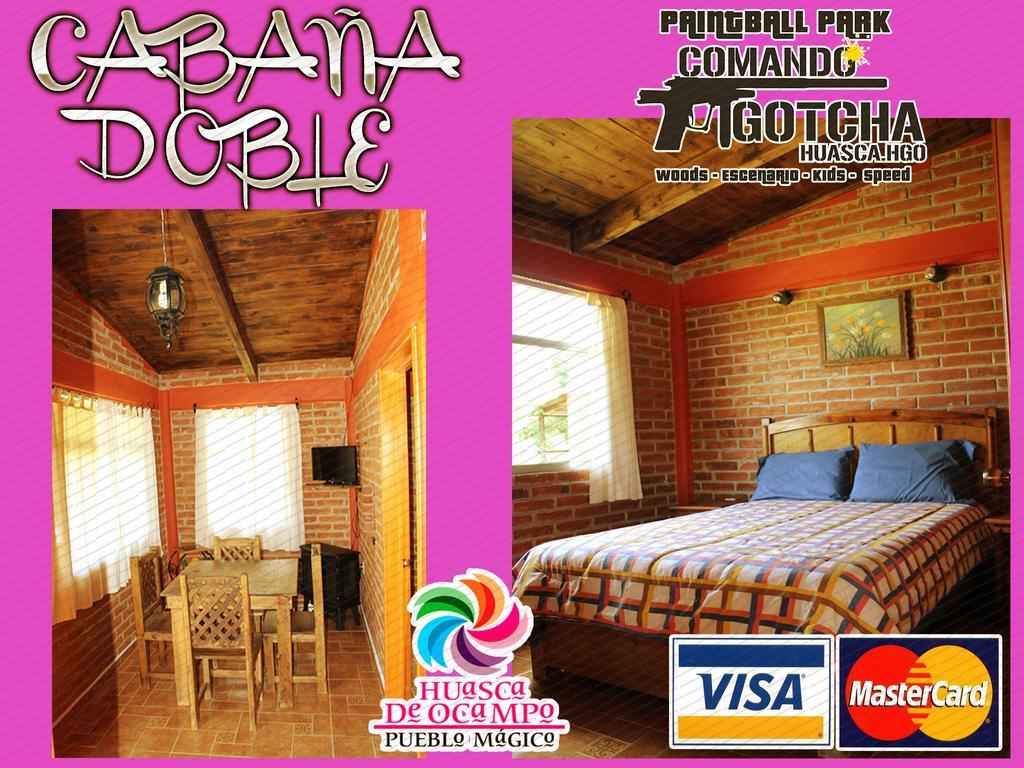 Cabanas Gotcha Huasca Hotell Huasca de Ocampo Eksteriør bilde